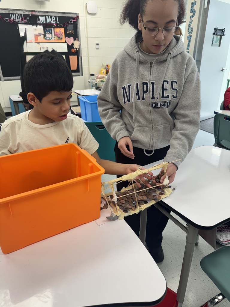 students building bridge