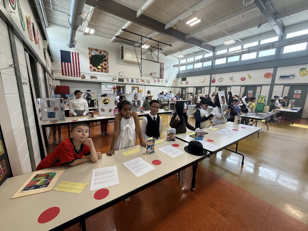 students in costumes