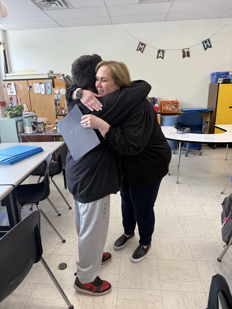 student with teacher 