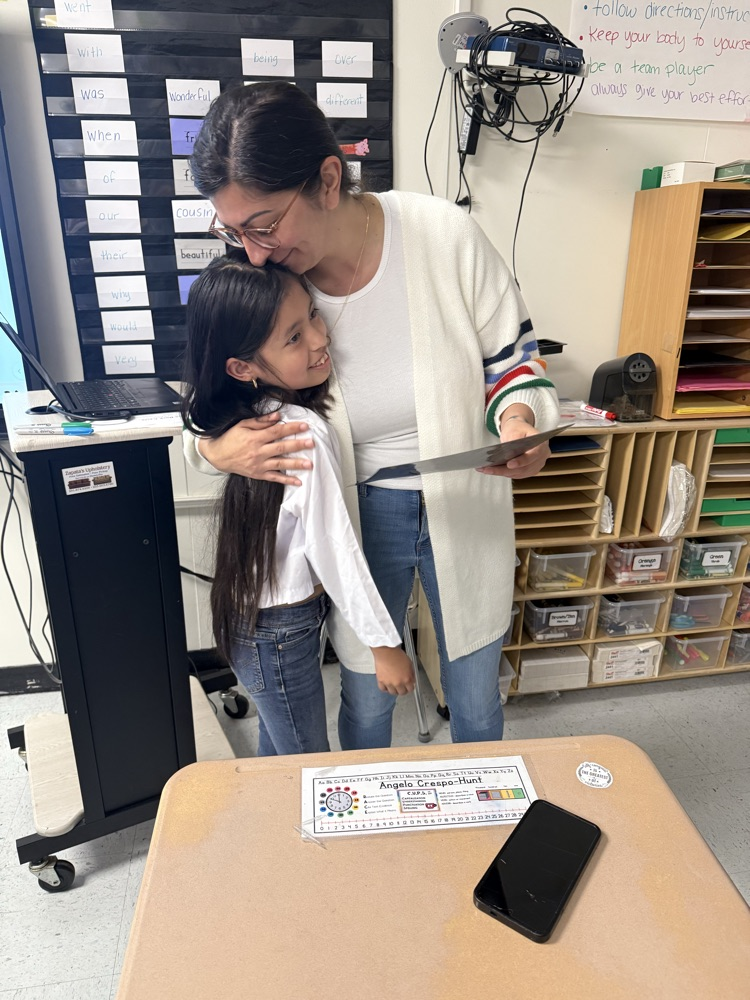 student with teacher 