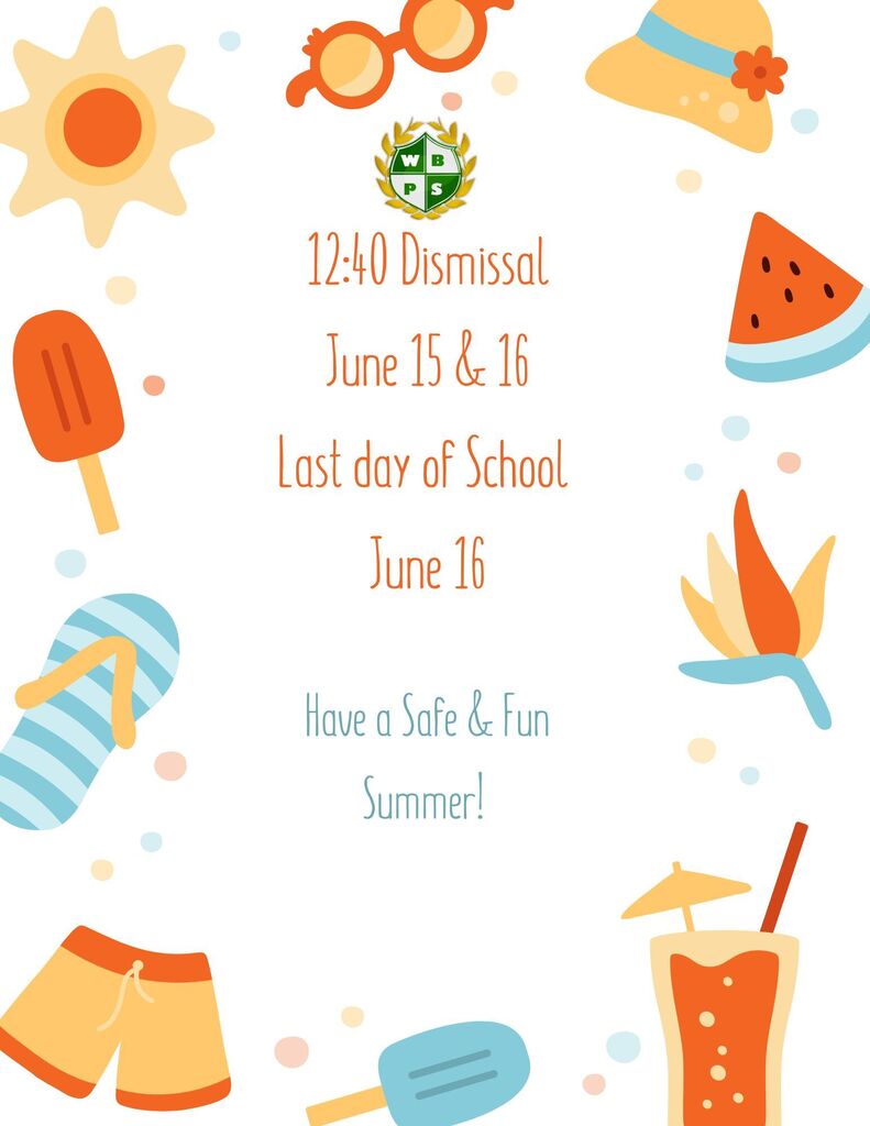 last day of school flyer