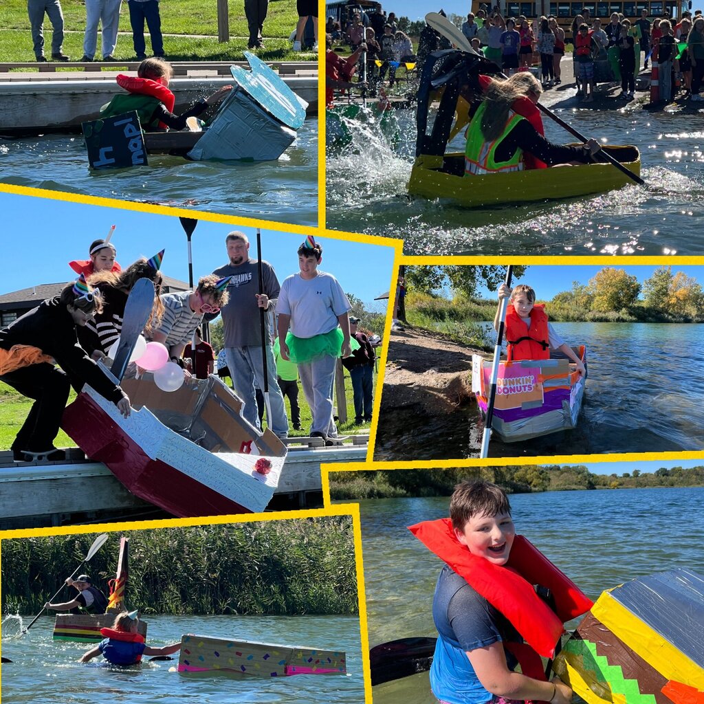 Cardboard Boats