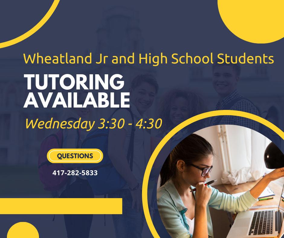 tutoring Available