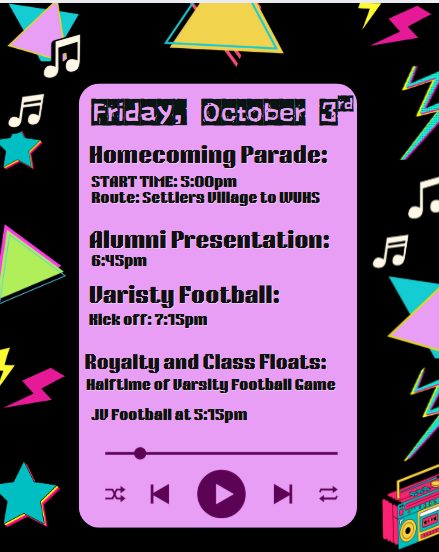 2025 HOCO Parade & Game