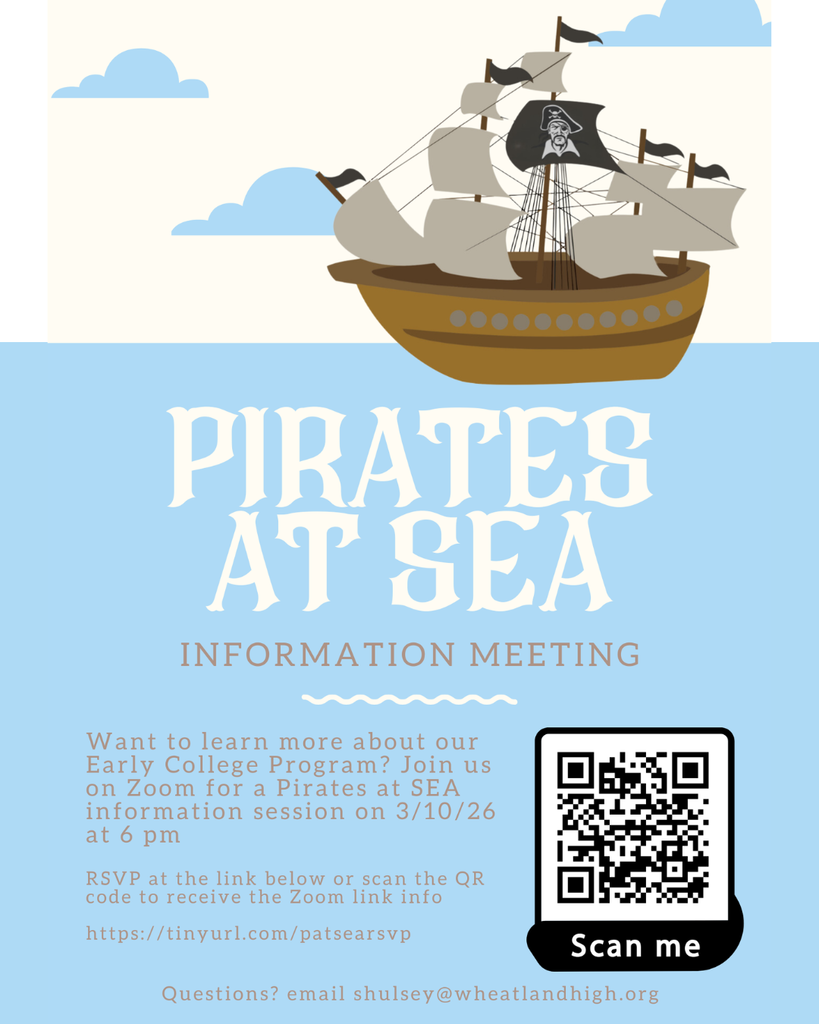 Pirates at Sea Meeting Info Flyer