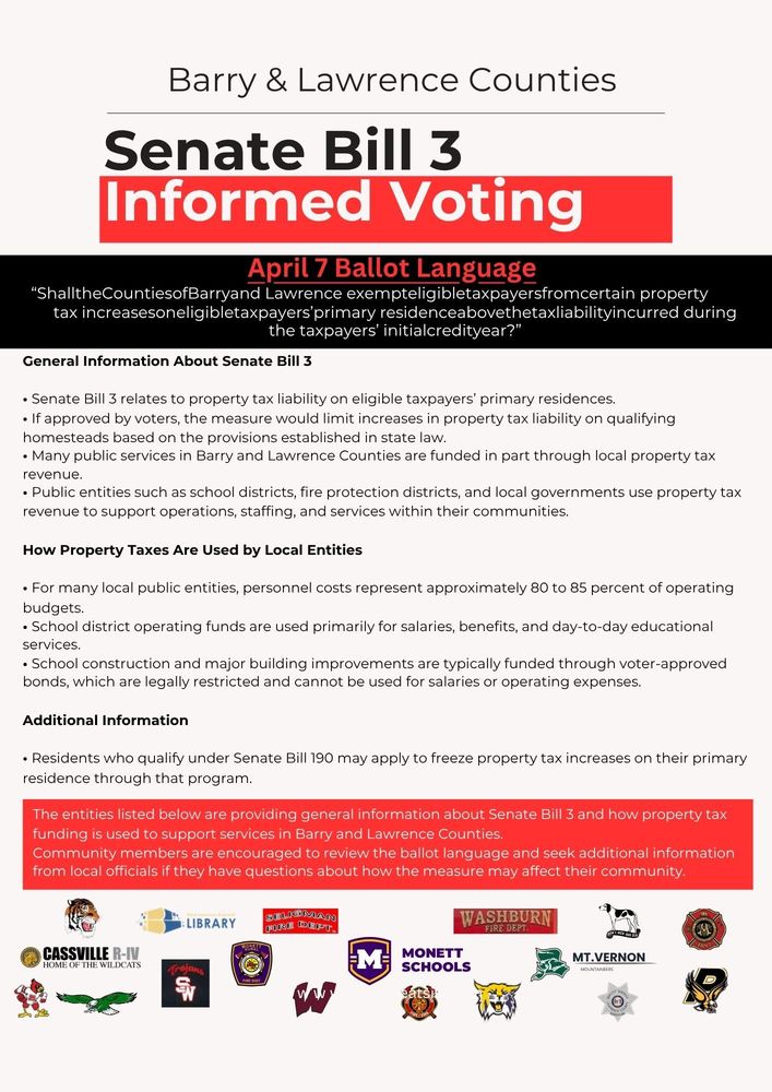 Senate Bill 3 Infographic