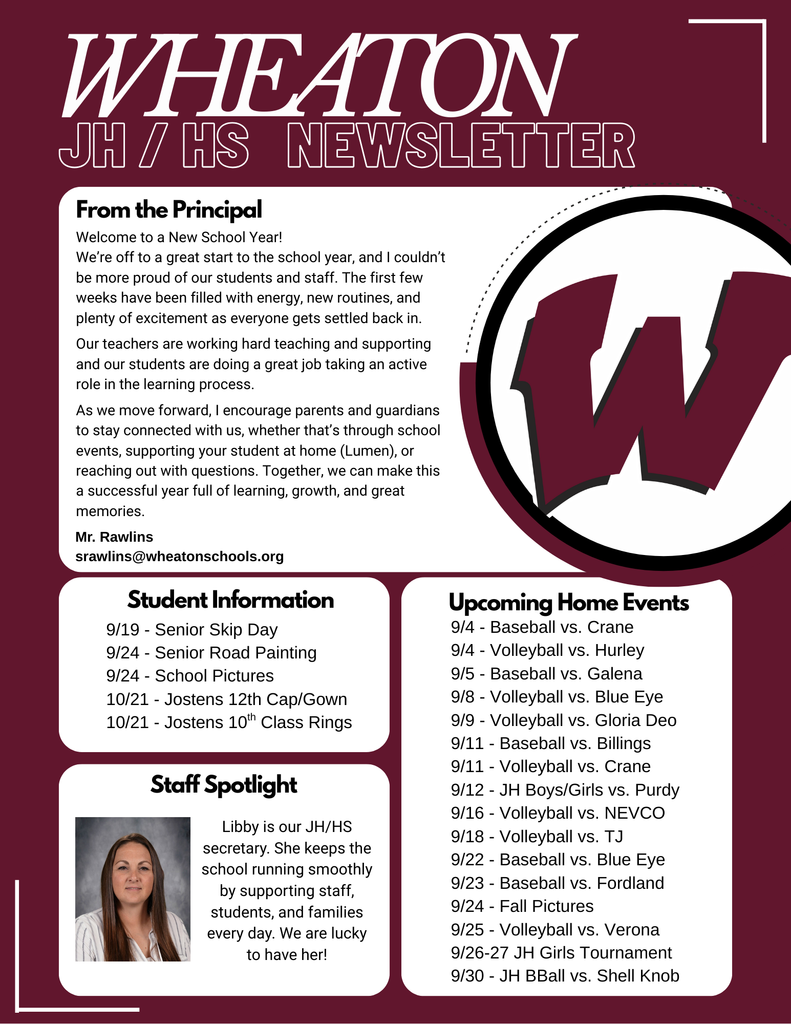 September Newsletter