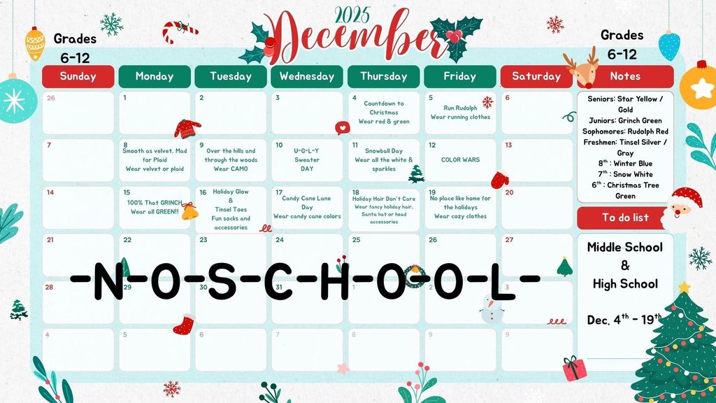 12 days of Christmas JH/SH