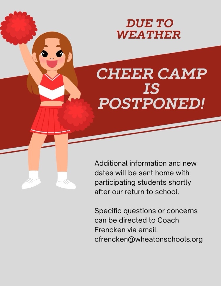 cheer camp postponed 