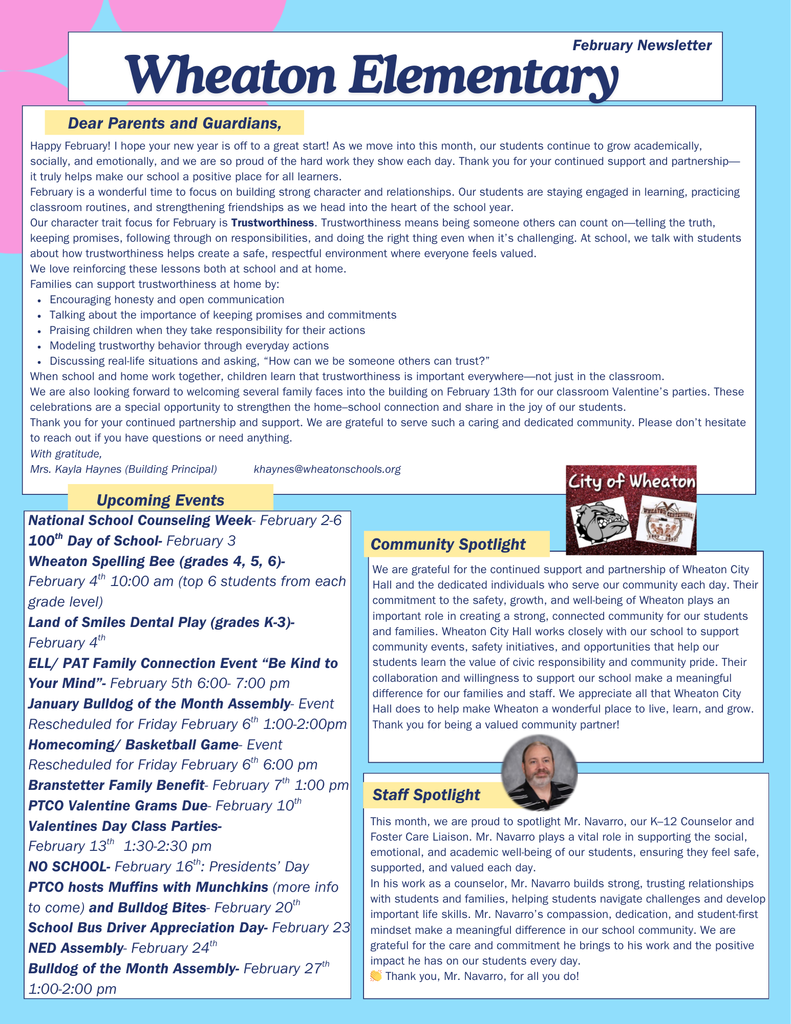 Feb Community Newsletter