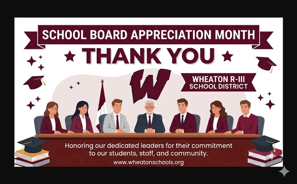 School board appreciation graphic