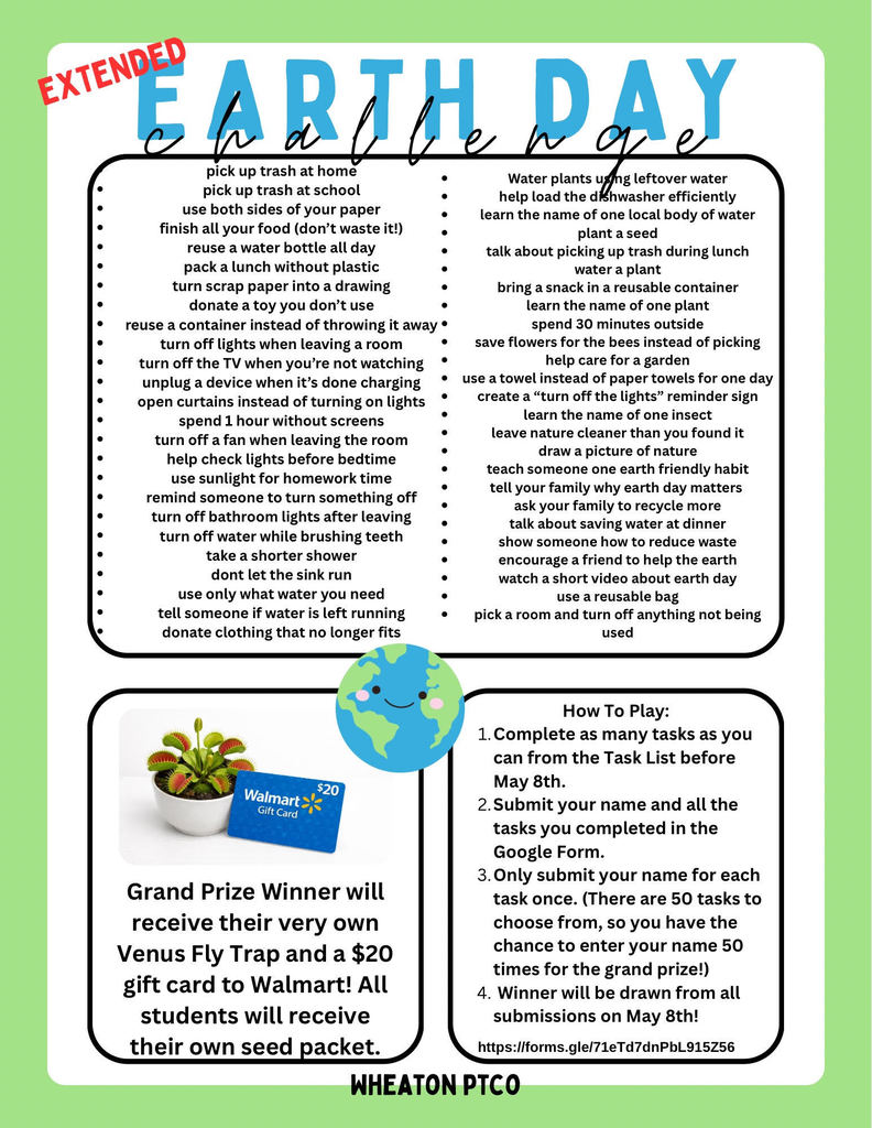 Earth Day Extended