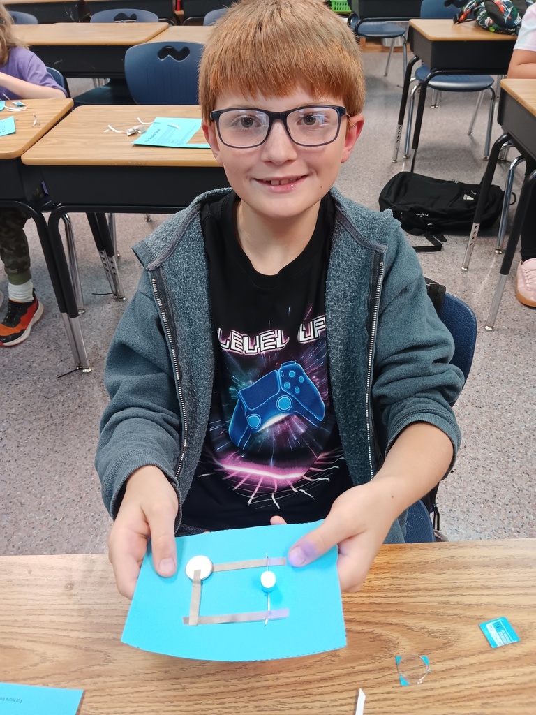 🔋💡 WCC Bear Necessities STEM Enrichment 💡🔋 Our 5th graders had an electrifying time learning about open and closed circuits! ⚡🐾 Every student successfully connected their circuits and lit them up 🔦—the excitement on their faces said it all! Hands-on learning + curious minds = so much fun and discovery! 🧠✨ #WCCBears #STEMEnrichment #FutureEngineers #HandsOnLearning
