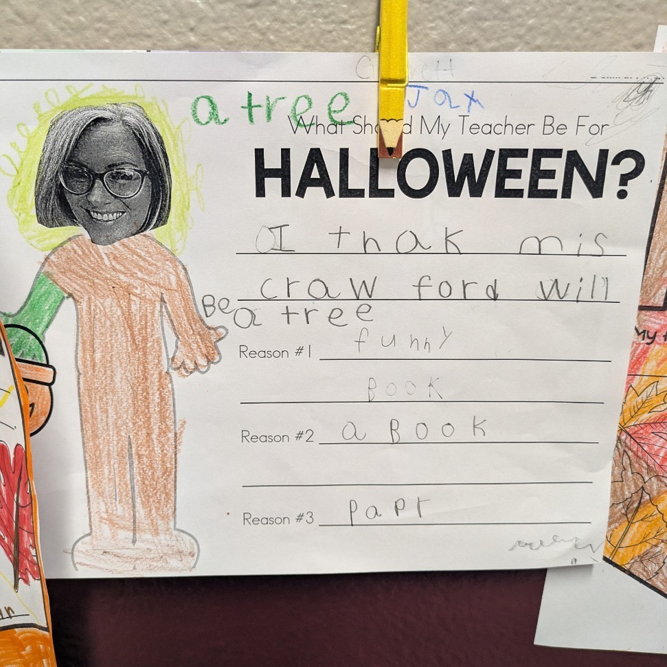 Jax thinks she should be a tree 