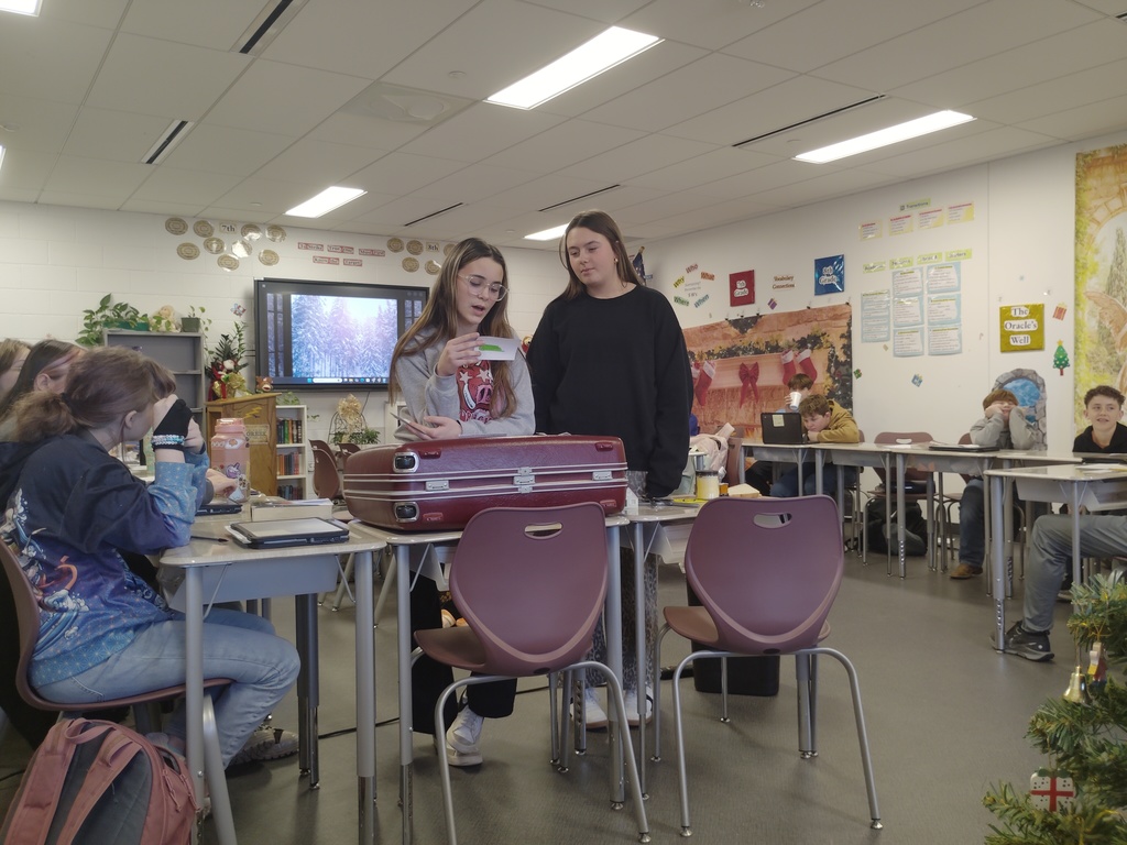 WCC Where Literacy Meets Life 📚✨ Grab Bag Book Talks: Resilience in Action ✨📚 In our latest Unit 3 literature circle project, students dove deep into the theme of Resilience through a powerful selection of books centered around the Holocaust. Working in small groups, students read and explored their chosen texts—then brought them to life in a whole new way.  💡 The Challenge? Each group was tasked with presenting a Grab Bag Book Talk, choosing symbolic objects to represent major ideas, themes, characters, or turning points in their book. This encouraged deep text-to-text and text-to-world connections while pushing students to think metaphorically and present creatively.  👜 Some of the most powerful examples included:  A barbed wire strand to represent the brutal setting of a concentration camp  A broken mirror as a metaphor for shattered identity  A cracked compass symbolizing a character's lost sense of direction and faith  Our students blew us away with their insightful interpretations and creative presentations. Their ability to extract meaning, make connections, and present with passion reminds us once again how brightly our Bears shine—especially when given the chance to engage with literature in meaningful, hands-on ways.  We are so proud of their hearts, minds, and voices. 📖💬💛 #WCCBears #BookTalkMagic #ResilientReaders