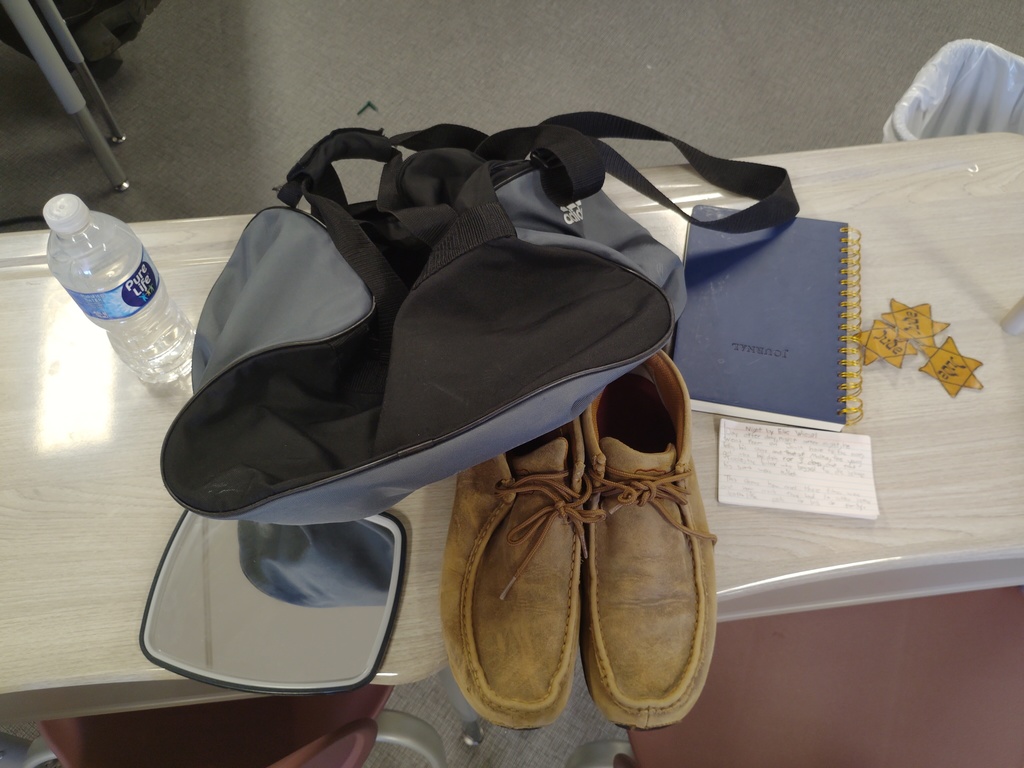 WCC Where Literacy Meets Life 📚✨ Grab Bag Book Talks: Resilience in Action ✨📚 In our latest Unit 3 literature circle project, students dove deep into the theme of Resilience through a powerful selection of books centered around the Holocaust. Working in small groups, students read and explored their chosen texts—then brought them to life in a whole new way.  💡 The Challenge? Each group was tasked with presenting a Grab Bag Book Talk, choosing symbolic objects to represent major ideas, themes, characters, or turning points in their book. This encouraged deep text-to-text and text-to-world connections while pushing students to think metaphorically and present creatively.  👜 Some of the most powerful examples included:  A barbed wire strand to represent the brutal setting of a concentration camp  A broken mirror as a metaphor for shattered identity  A cracked compass symbolizing a character's lost sense of direction and faith  Our students blew us away with their insightful interpretations and creative presentations. Their ability to extract meaning, make connections, and present with passion reminds us once again how brightly our Bears shine—especially when given the chance to engage with literature in meaningful, hands-on ways.  We are so proud of their hearts, minds, and voices. 📖💬💛 #WCCBears #BookTalkMagic #ResilientReaders