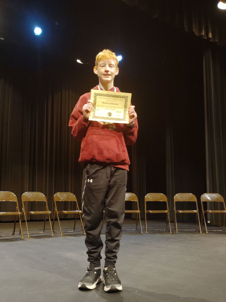 📚🐝 White County Central Middle School Shines at Regional Spelling Bee! 🐝📚  We are so proud of our amazing students who represented WCC at the White County Regional Spelling Bee! Each participant did a fantastic job showcasing their spelling skills and representing our school with pride and determination.  🎉 A special congratulations to 8th grader Marty Johnson, who placed in the top ten out of all competitors — way to go, Marty!  Thank you to all the students, teachers, and families who supported this event. WCC Bears continue to shine both inside and outside the classroom! 🐾✨  #WCCBears #SpellingBeeStars #WhiteCountyProud #MiddleSchoolMatters
