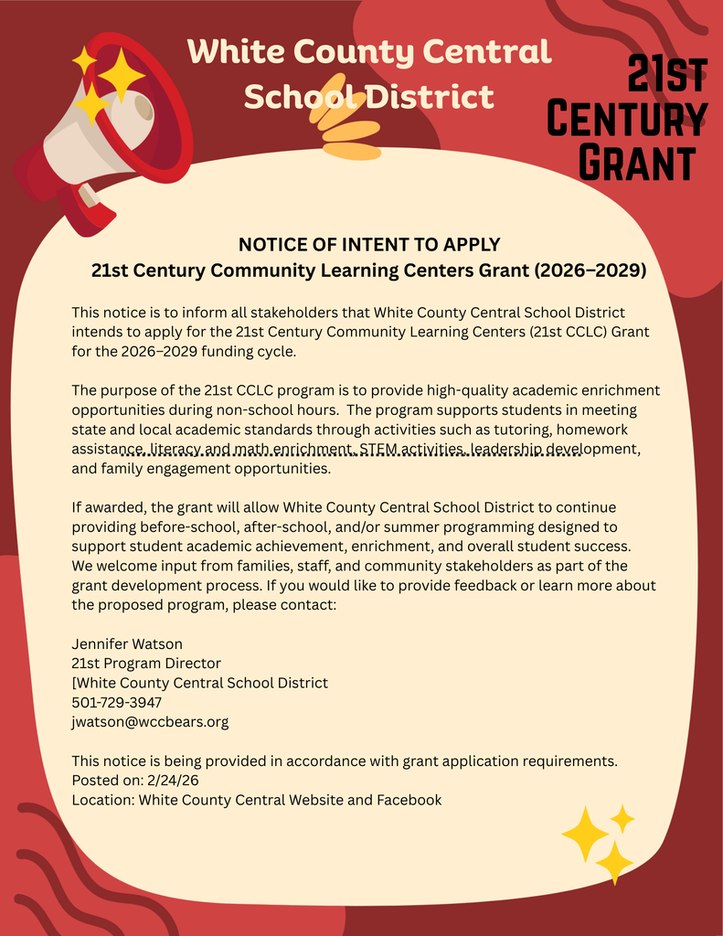 21st Century Intent to apply