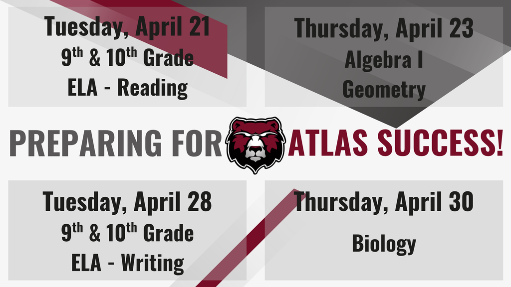 High School Testing Dates