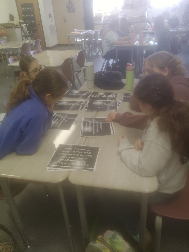 📝📚 7th Grade English – WCC Middle School 🐻  During our Argument Trace Sort Activity, 7th graders worked with claims, evidence, counterclaims, and rebuttals at different levels of depth. Some students focused on sorting and explaining their reasoning with guided support, building the key language and patterns needed to identify each part of an argument. Others began independently recognizing those patterns and using them to justify their thinking.  Our advanced students took it even further—connecting claims to supporting evidence, linking counterclaims to rebuttals, and analyzing how these pieces work together to strengthen an argument.  The result? 100% engagement, intentional differentiation, and meaningful learning as students developed stronger critical thinking and a deeper understanding of how effective arguments are structured and supported.  🐻 At WCC Middle School, our students are learning to think critically, communicate clearly, and support their ideas with confidence.