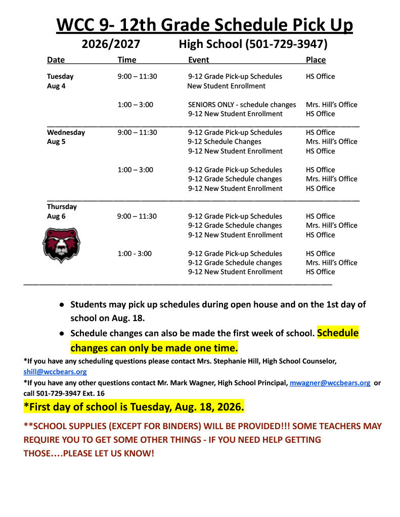 Schedule Pickup