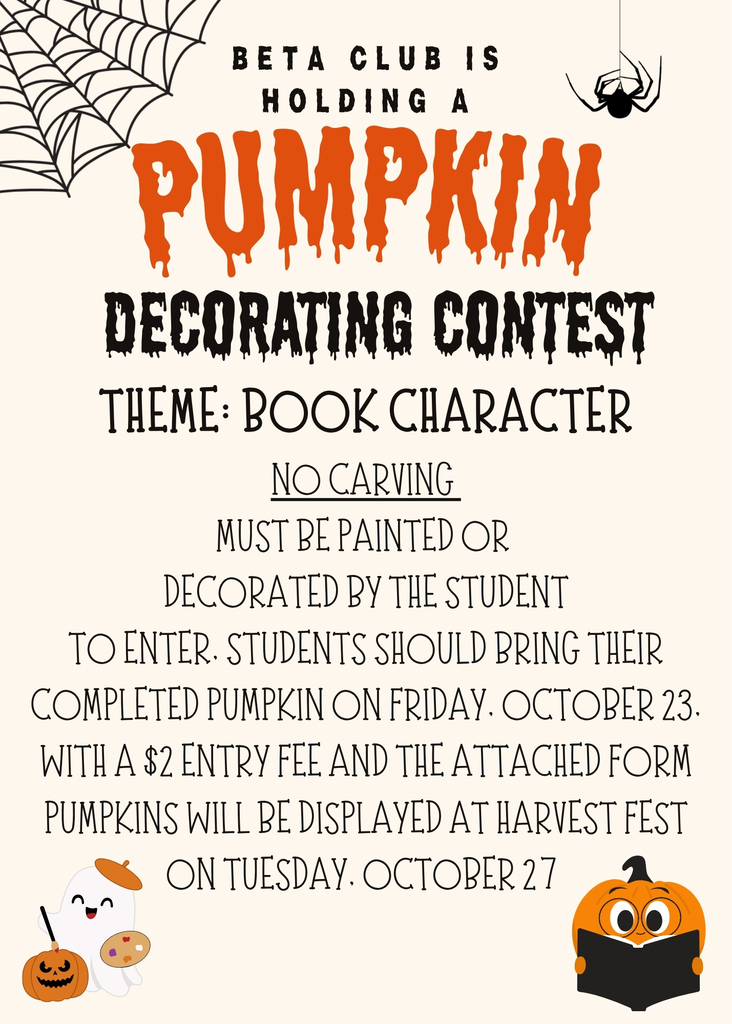 Beta Club is hosting a contest! 