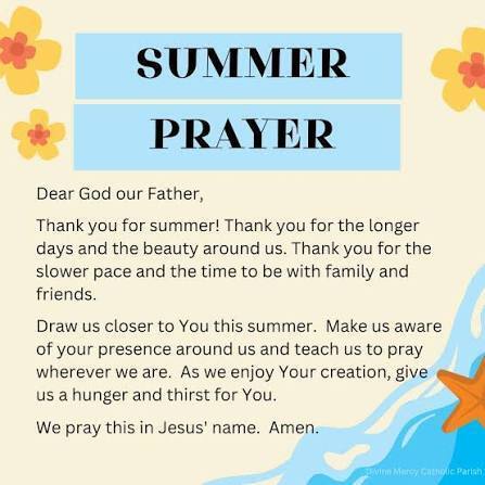 summer prayer