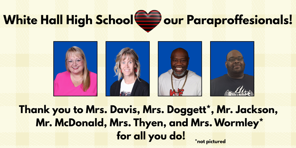 WHHS Paraprofessionals Day
