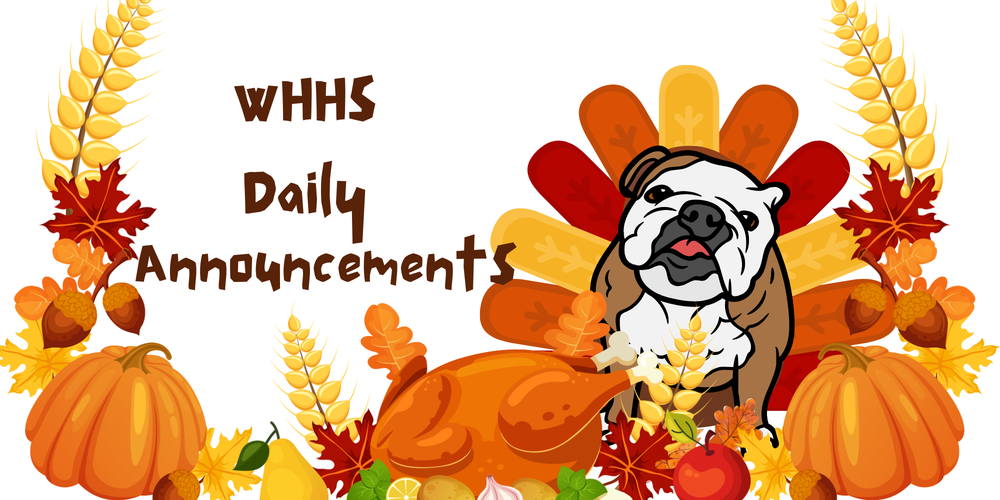 Daily Announcements