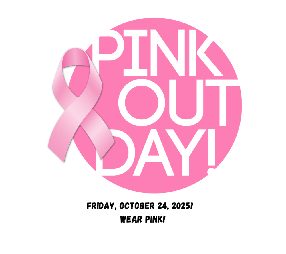 Pink Out Day is Friday, October 24, 2025