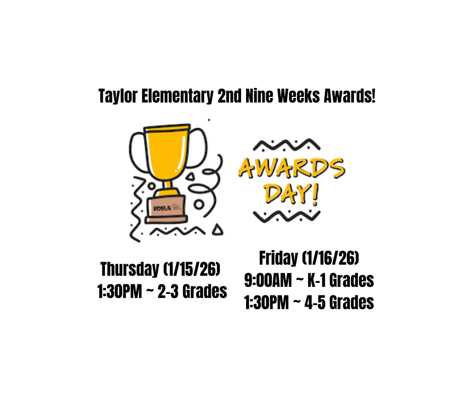 Awards Ceremonies! (1/15/26 and 1/16/26)