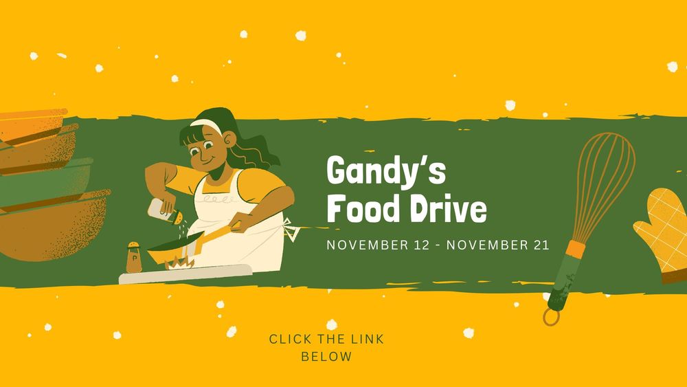 Gandy's Food Drive November 12-21