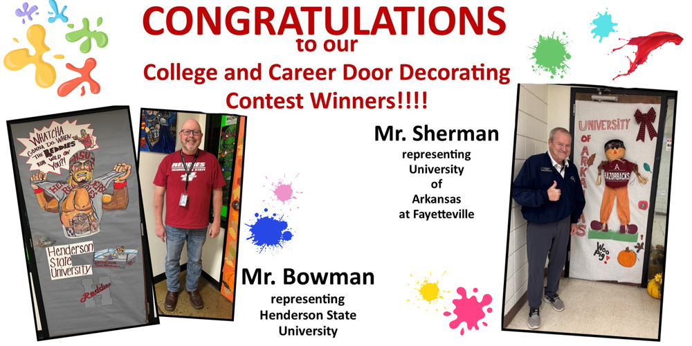 College and Career Door Decorating Contest Winners