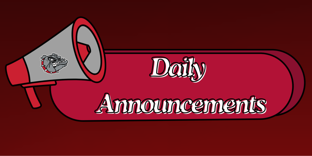 Daily Announcements