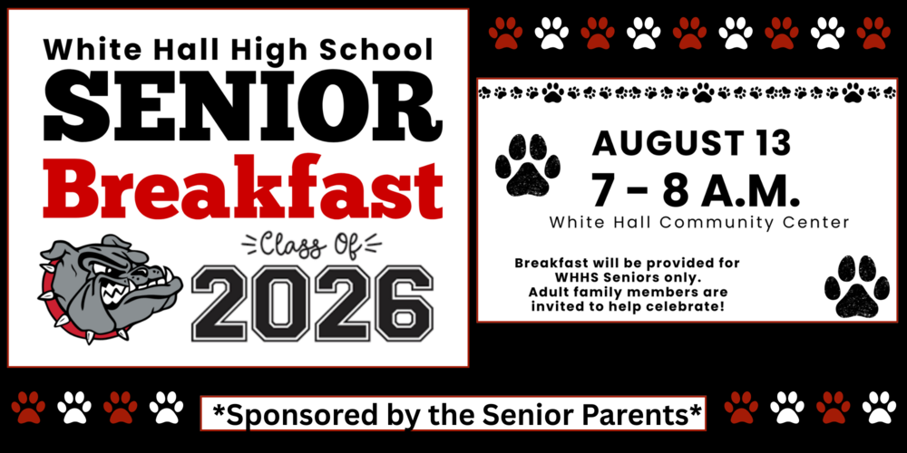 WHHS Senior Breakfast - August 13th