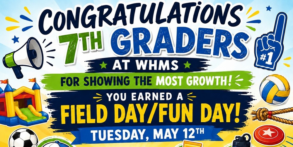 WHMS 7th gr Field Day/Fun Day!