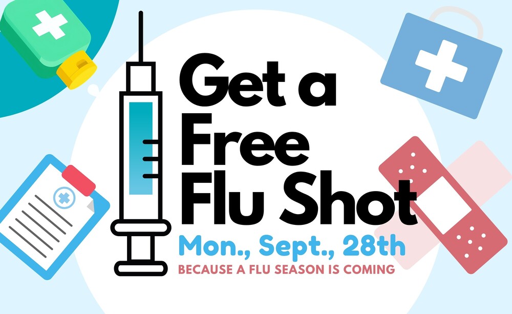 Free Flu Shots 9/28/26