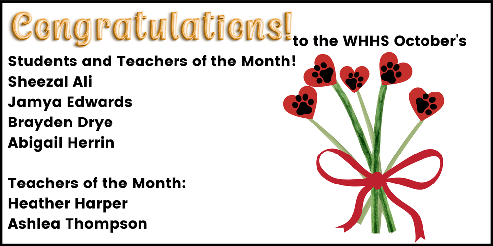 WHHS October SOMs & TOMs