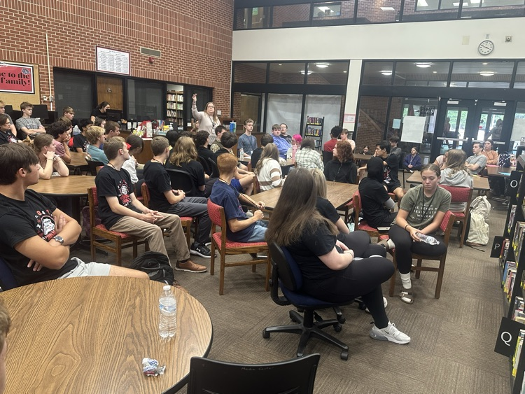 Mrs. Young presented her September 11th story with our WHHS GATE students.