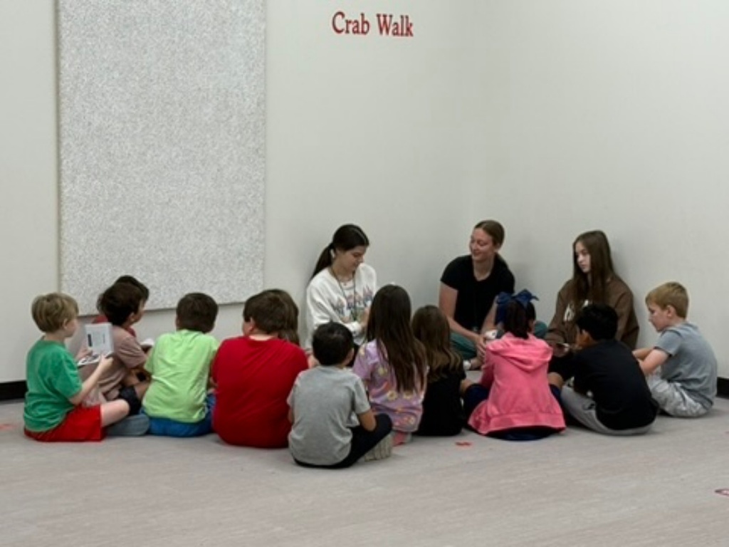The WHHS Chick-Fil-A Leader Academy members donated books to our elementary school students and read to them.