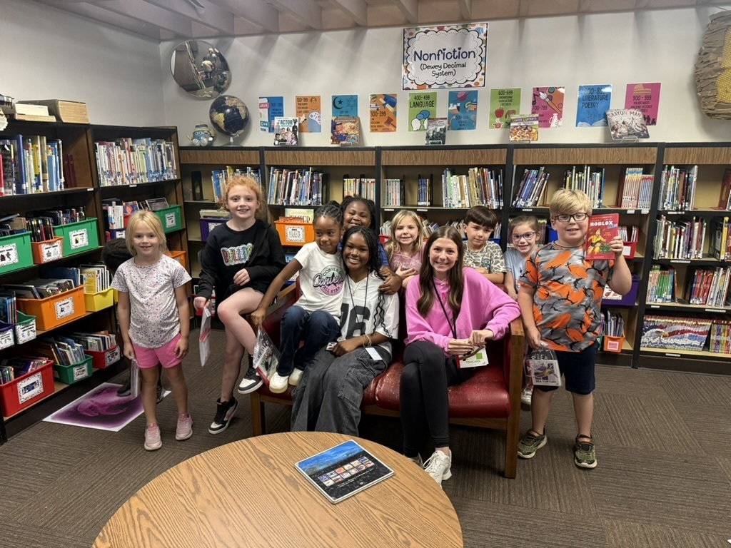 The WHHS Chick-Fil-A Leader Academy donated books to students and read to the students at Hardin Elementary and Moody Elementary.