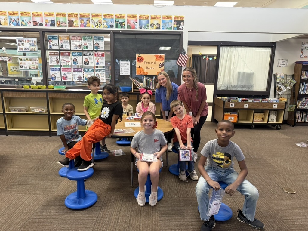 The WHHS Chick-Fil-A Leader Academy donated books to students and read to the students at Hardin Elementary and Moody Elementary.