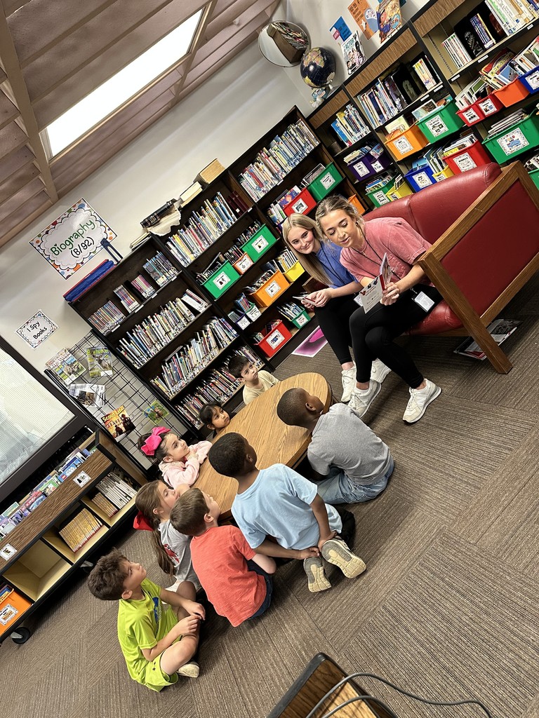 The WHHS Chick-Fil-A Leader Academy donated books to students and read to the students at Hardin Elementary and Moody Elementary.