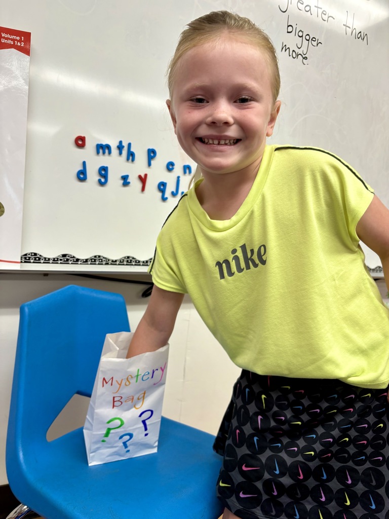 Mystery Bag game in Kindergarten