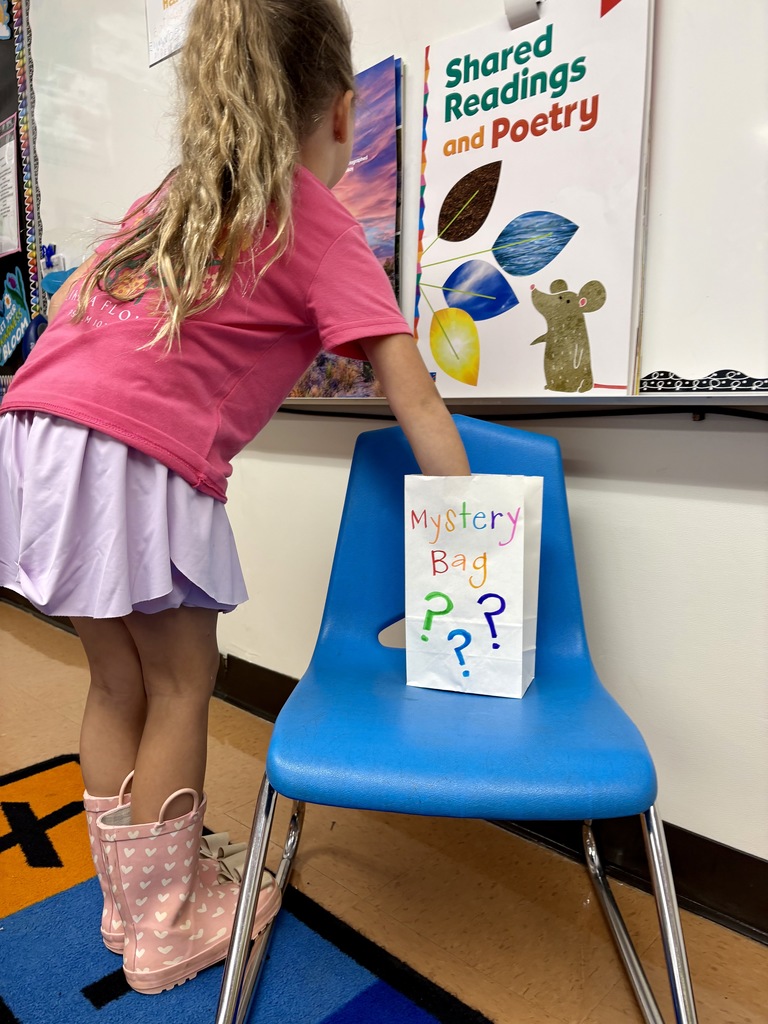 Mystery Bag game in Kindergarten