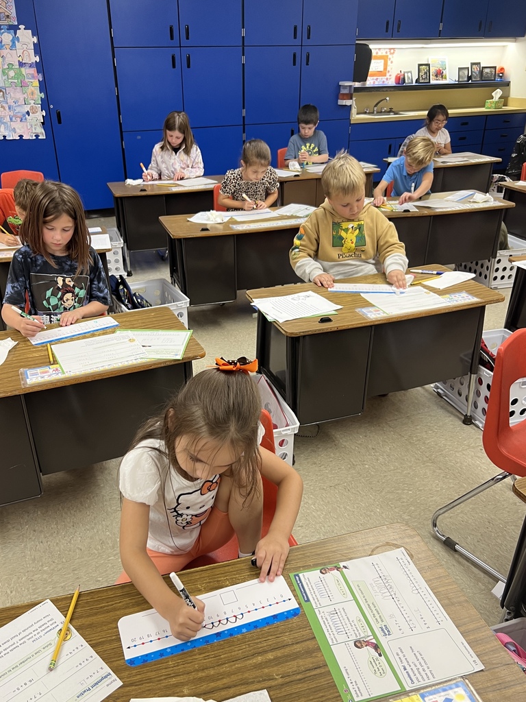 Adding to 20 with a number line