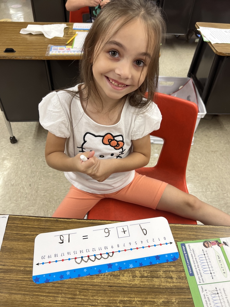 Adding to 20 with a number line