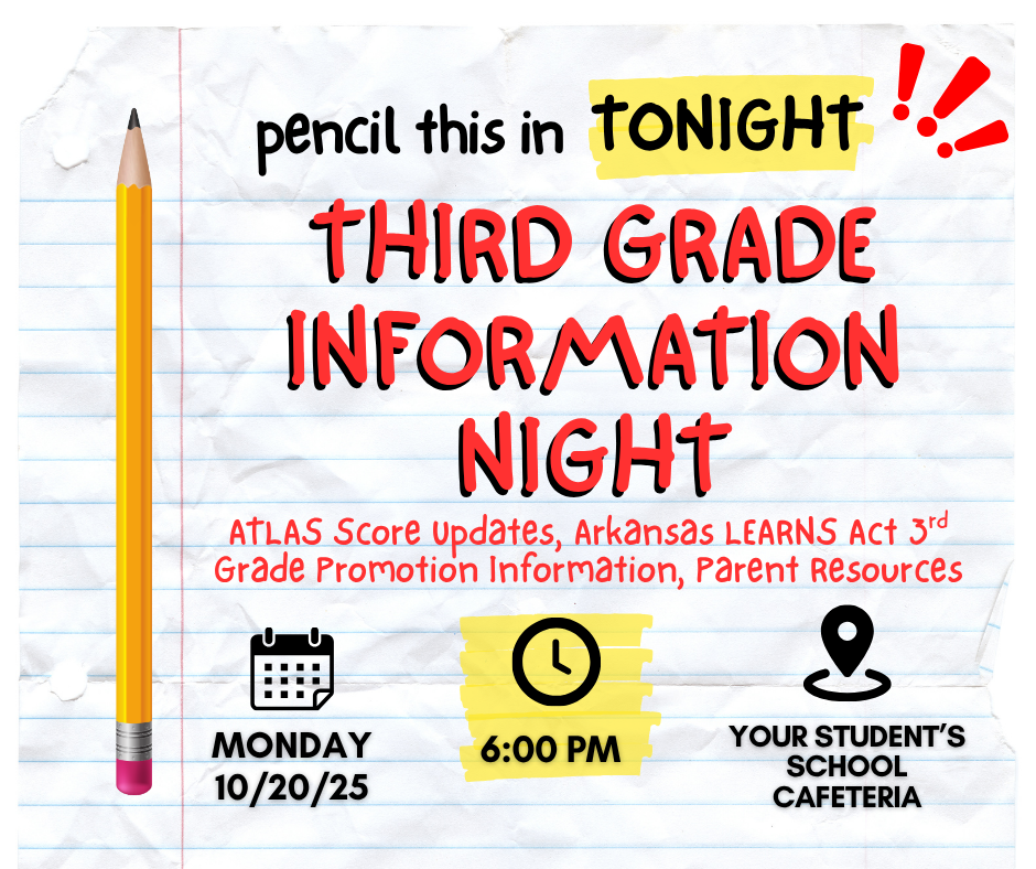 3RD GRADE INFORMATION NIGHT