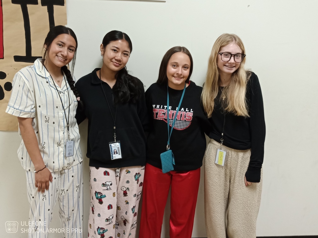 Monday is pajama day.