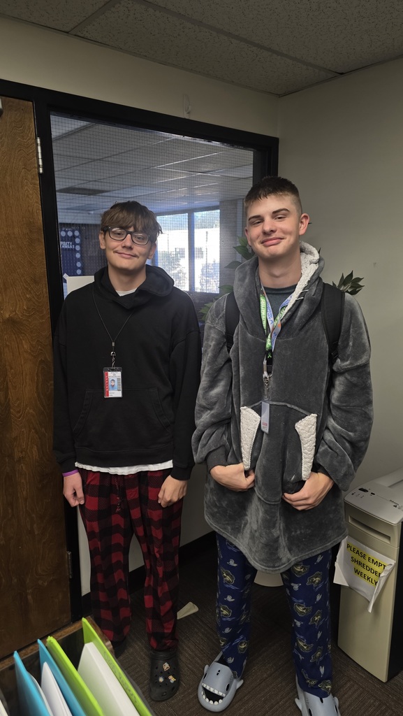 Monday is pajama day.